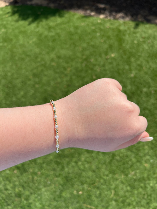 Pearl Beaded Bracelets