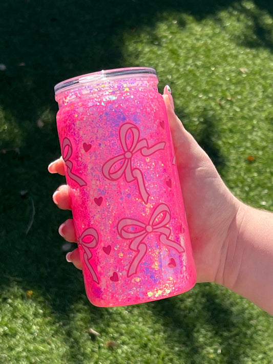 Bow Acrylic Premade - 16 oz