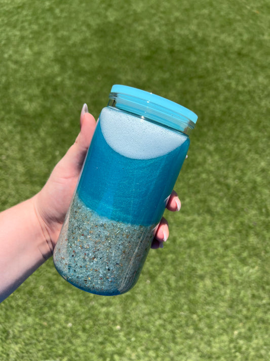 Ocean Cup 16 Oz Acrylic