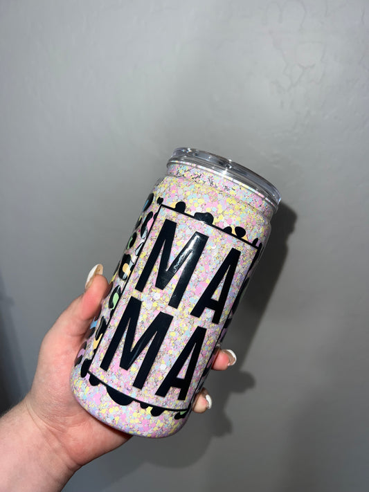 Mama 16 Oz Glass
