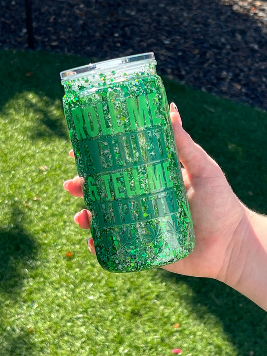 Green Acrylic Premade - 16 oz